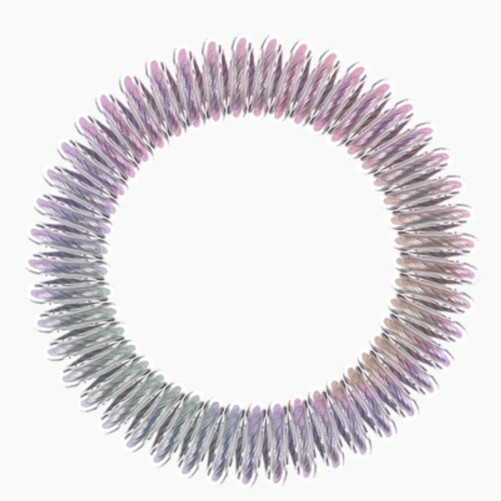 3/$20 ✨NWT Invisibobble Slim Chrome & Vanity Fairy Florals Traceless Hair Ties - Picture 3 of 7